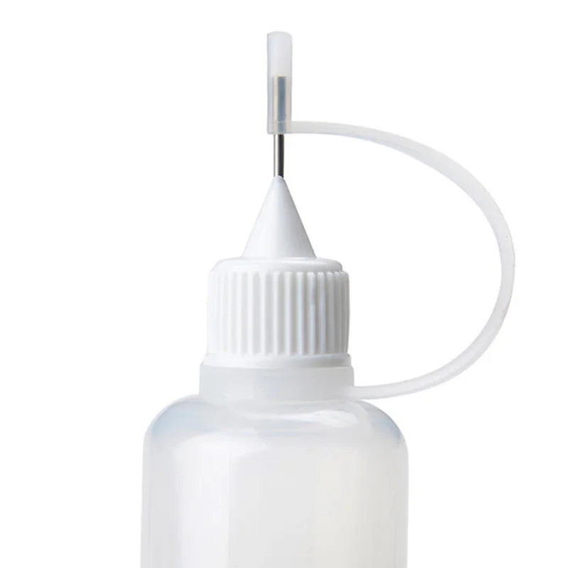 Botella de pegamento con punta de aguja para manualidades, utensilio de Quilling para manualidades, de precisi&oacute;n, para estampado de apliques, 2/4/6 piezas, 30ml-3