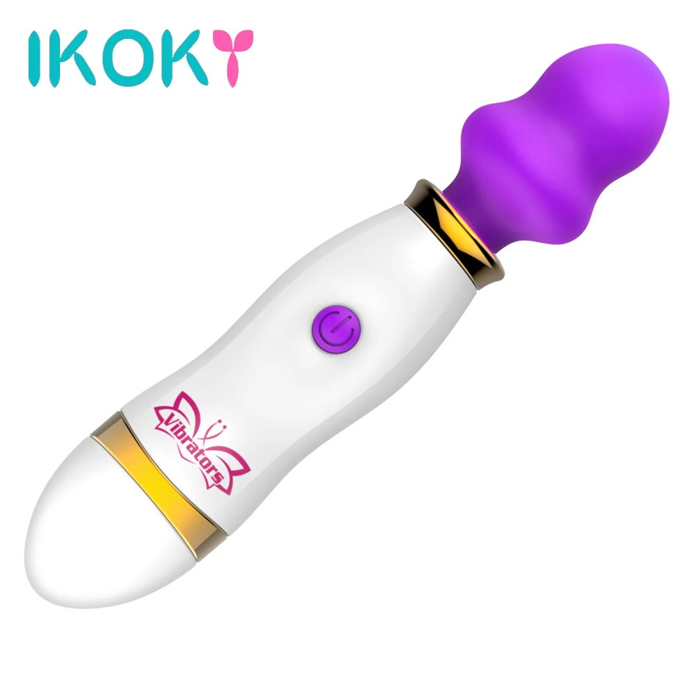 IKOKY Волшебная удочка 10 скоростей массажная AV палка женская мастурбация секс
