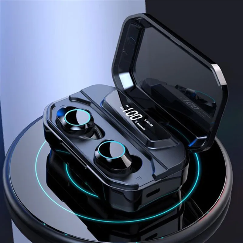 

Беспроводные Bluetooth-наушники G02 с зарядным футляром, IPX6