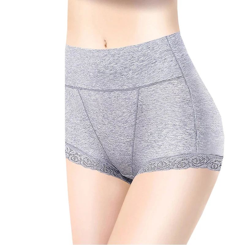 Трусики женские кружевные с завышенной талией из 100% хлопка | Женская одежда