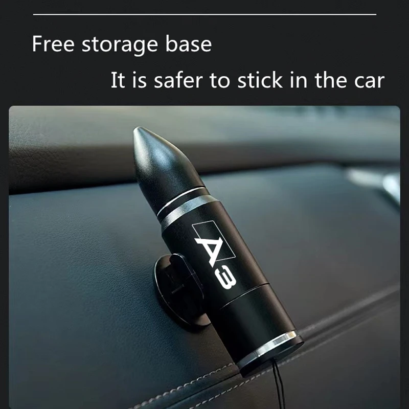 Аварийный молоток для A3 автомобильный разбития стекла резак ремня безопасности