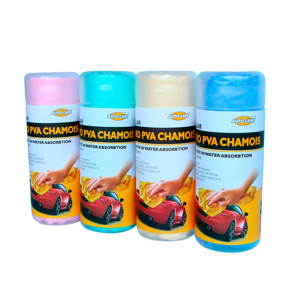 Волшебная синтетическая оленья кожа PVA Chamois 4 упаковки чистящее полотенце Cham