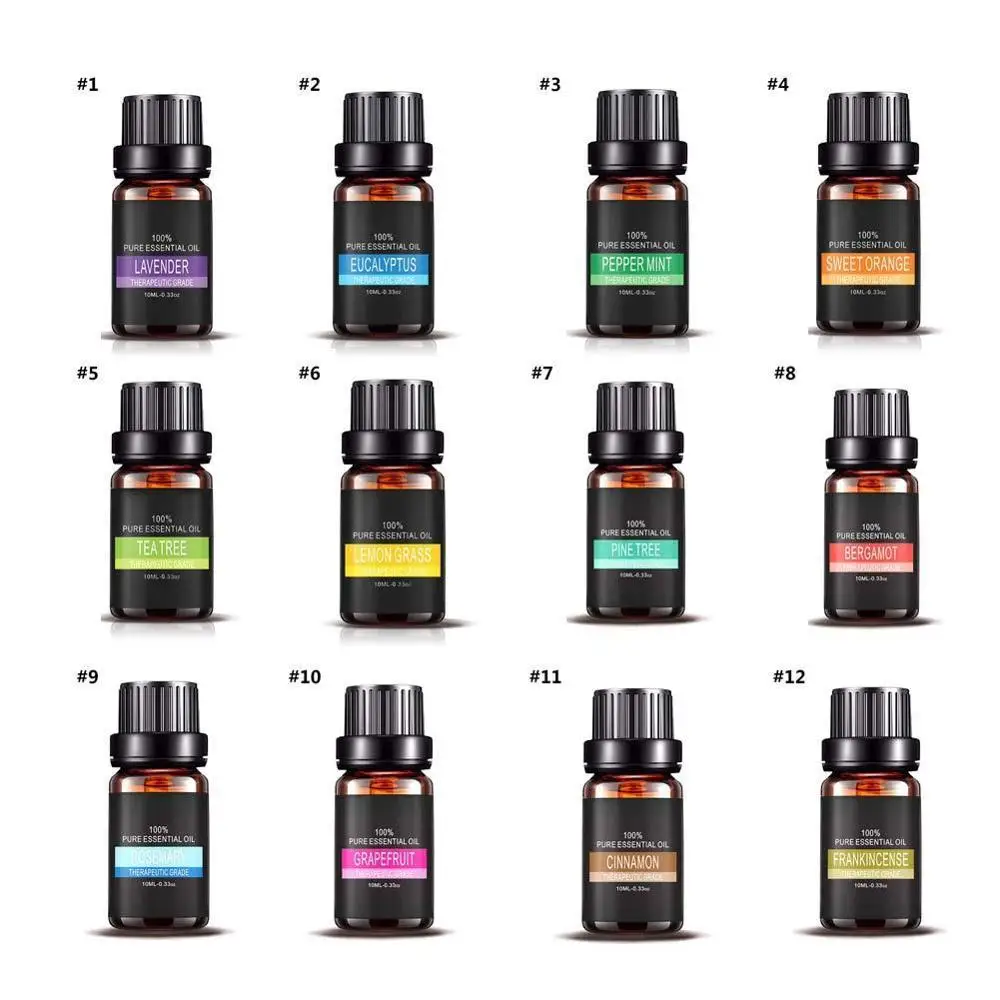 Чистое растительное эфирное масло для ароматической ароматерапии диффузоры