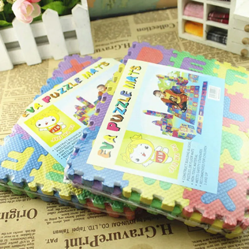 Детские коврики-пазлы детский коврик игровой мягкий пол для ползания 36 шт./компл.