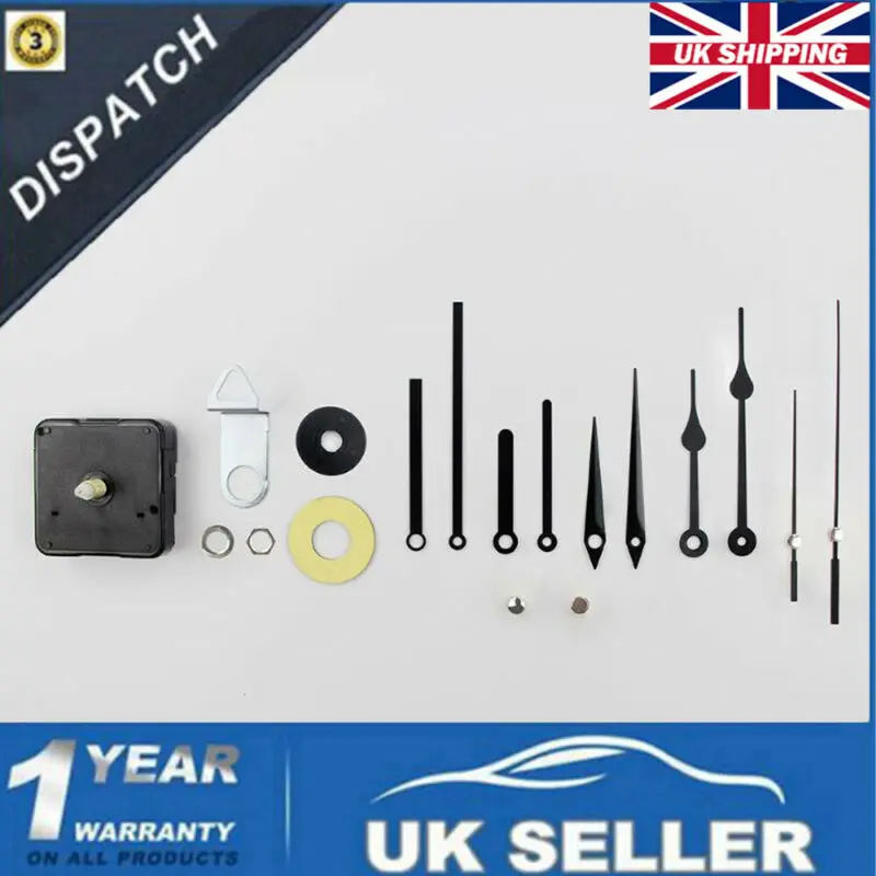 Современные Кварцевые часы с механизмом движения бесшумный модуль сделай сам