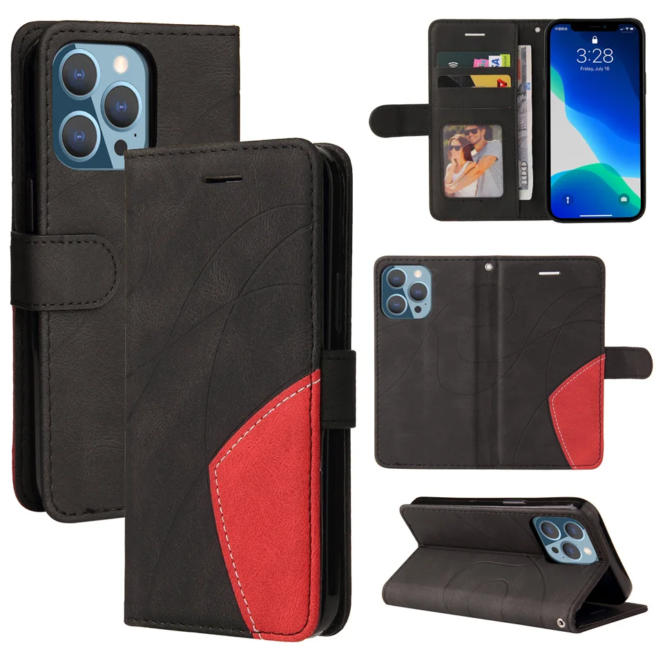Flip Phone Cover For LG G9 Velvet 2 Pro Ve2P K40 K41S K51S K40S K50 Q60 K51 K61 Q61 Q630 K42 Stylo 7 6 Card Storage Cases P06G images - 6