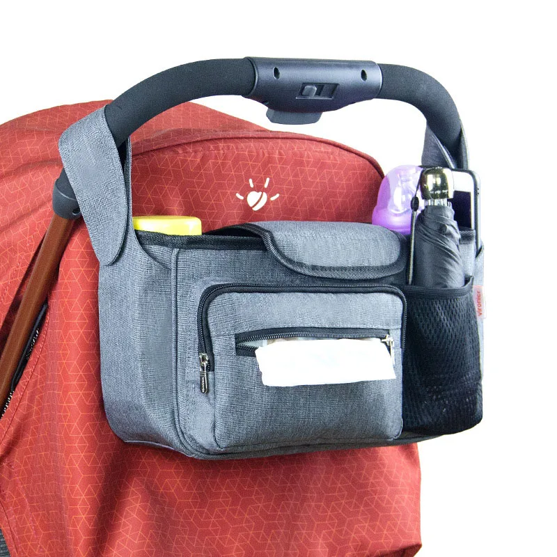 

Large Capacity Baby Stroller Bag Mommy Diaper Bag Stroller Storage Hanging Organizer Maternity Nappy Bag Stroller Accessories