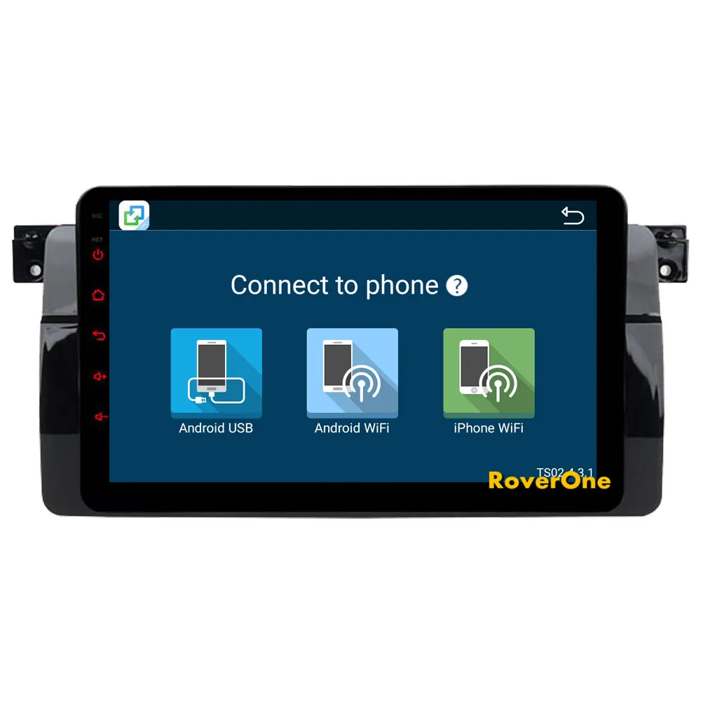 Автомобильный мультимедийный плеер RoverOne для BMW E46 M3 Z3 Z4 318i 320i Android 10 HD экран радио