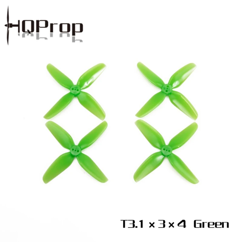 HQPROP T3.1X3X4 3130 4-Лопастной PC Пропеллер для RC FPV Racing Фристайл 3 дюймов Cinewhoop Канальные