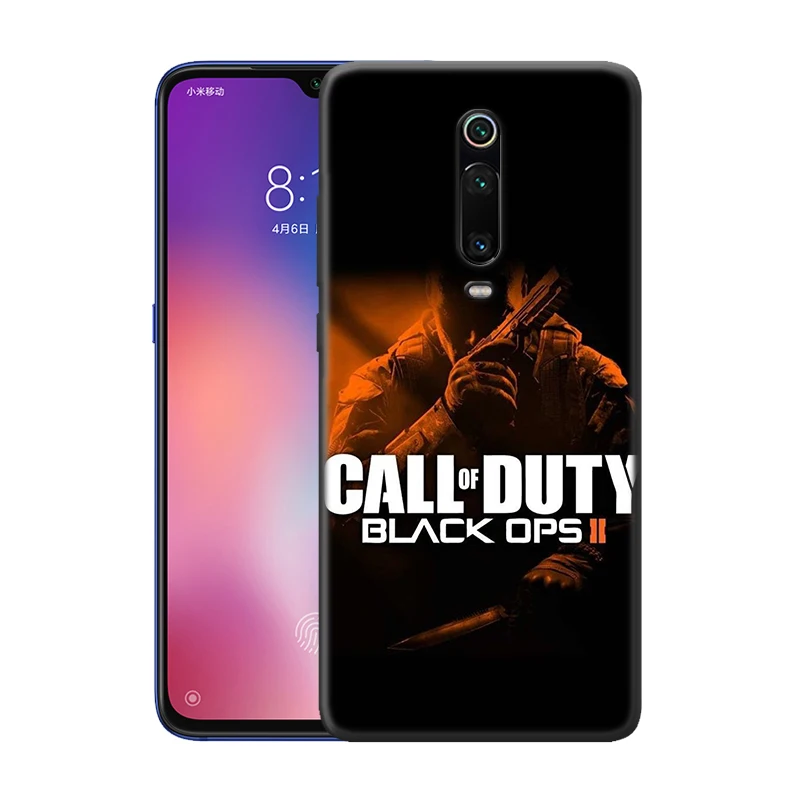 Классный чехол Call of Duty для Xiaomi черный из ТПУ телефона Mi 9T 10 9 Pro A3 X2 F2 7 7A K30 Zoom