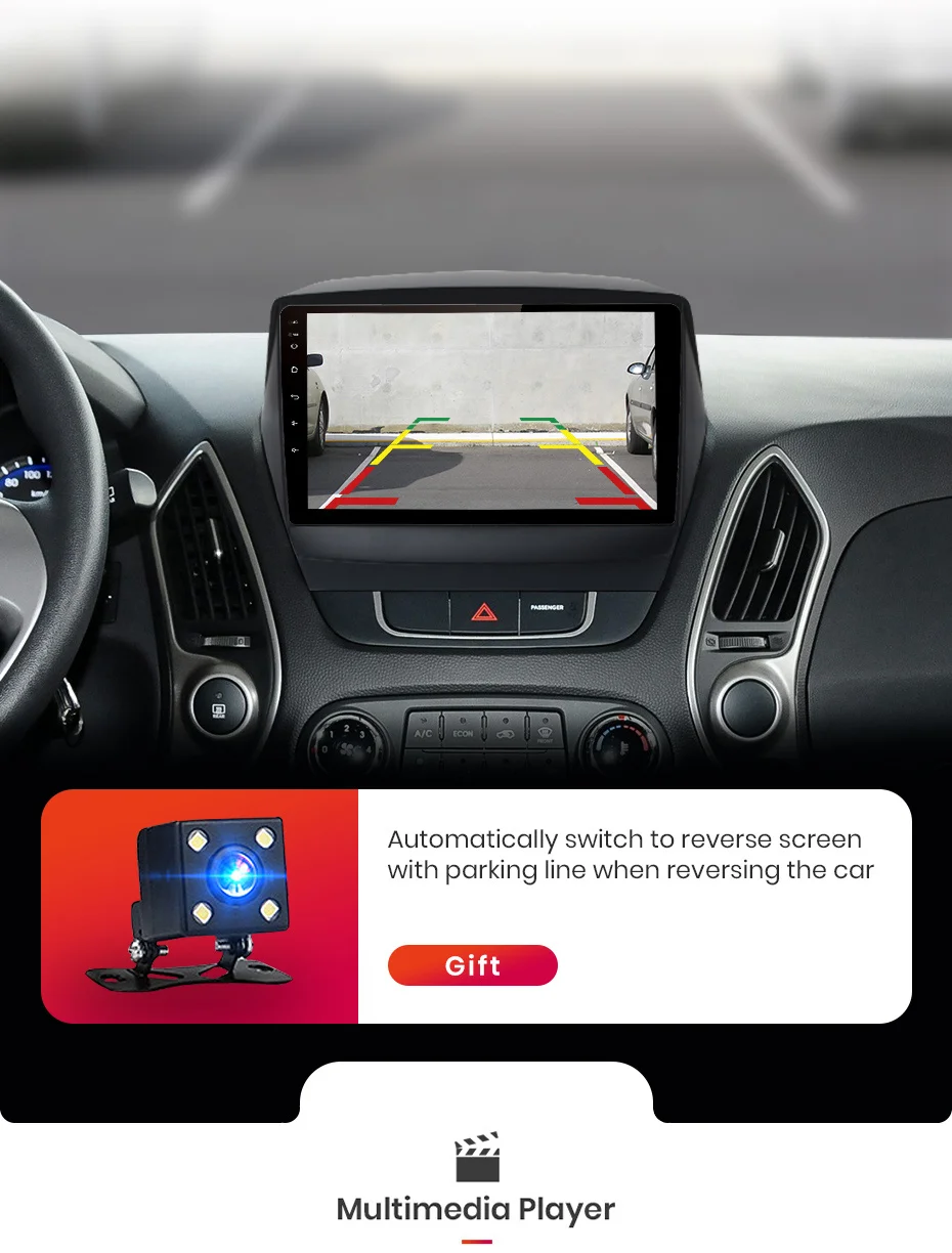 Junsun 4 г+ 64 г CarPlay DSP Android 8,1 автомобильный радио мультимедиа аудио плеер для hyundai ix35 Tucson 2 LM 2011 2012 2013 без DVD