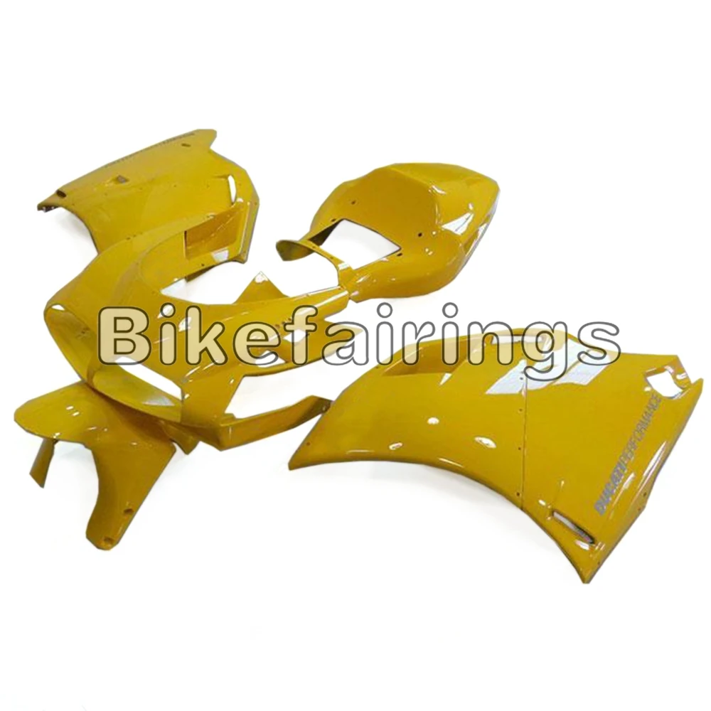 

Complete Yellow Bike Fairings For Ducati 996/748/916/998 1996 97 98 99 00 01 02 Monoposto ABS Injection Hulls Bodywork Kit