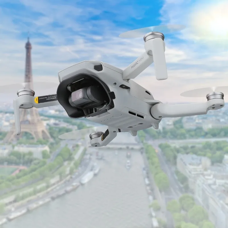 Крышка объектива от солнца для DJI Mavic Mini Drone антибликовый шарнирный чехол камеры