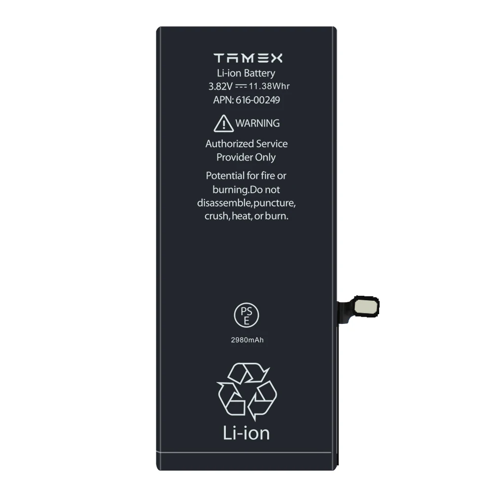 

2020 High Quality Battery For iPhone x Xs Max Xr 7P 11 11 pro max 6s 6 7 8 Plus X batteria Real Capacity Replacement Batterie