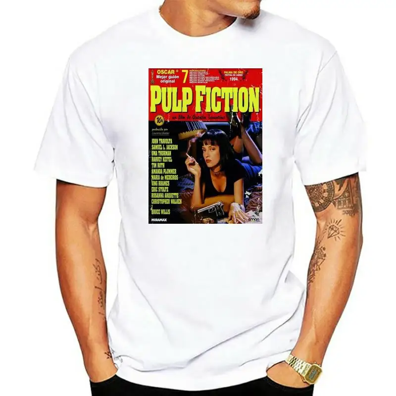 

Men Funy T-shirt PULP FICTION tshirs Women T Shirt(3)