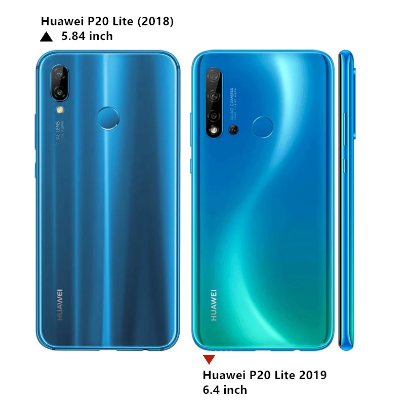 Чехол и ремешок для huawei P20 Lite Nova 5 Чехол стеклянный жесткий чехол для huawei Y9 простое маленькое сердце любви ремешок funda