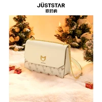 2021 new christmas limited elk small square bag with one shoulder crossbody bag female bag for girlfriend gift