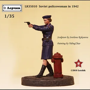 Lerchik KA35010A 135, советский женский офицер полиции 1935-1942