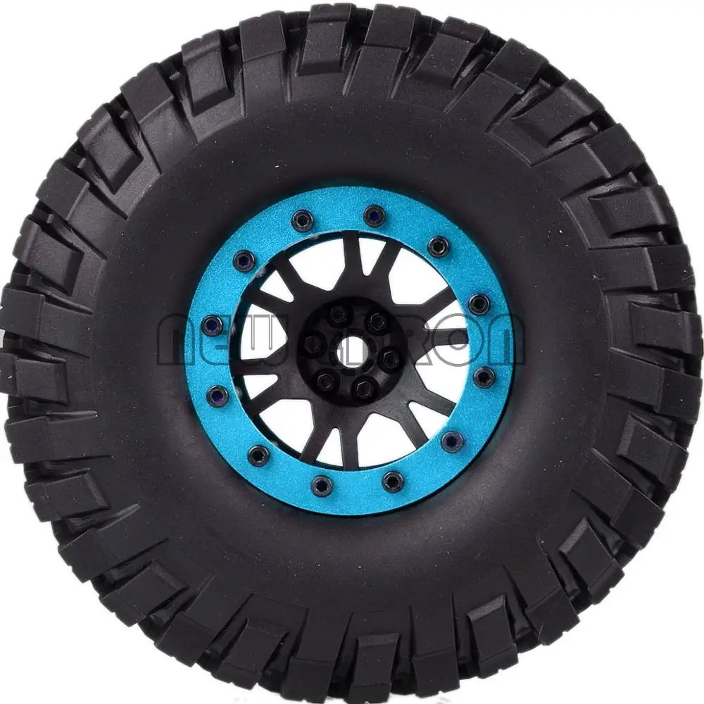

NEW ENRON 4P 1.9" Beadlock Wheel Rims 112MM Rocks Tyre Tires For RC 1/10 Crawler SCX10 TRX-4 Tamiya CC01 MST jimny TF2 D90 D110