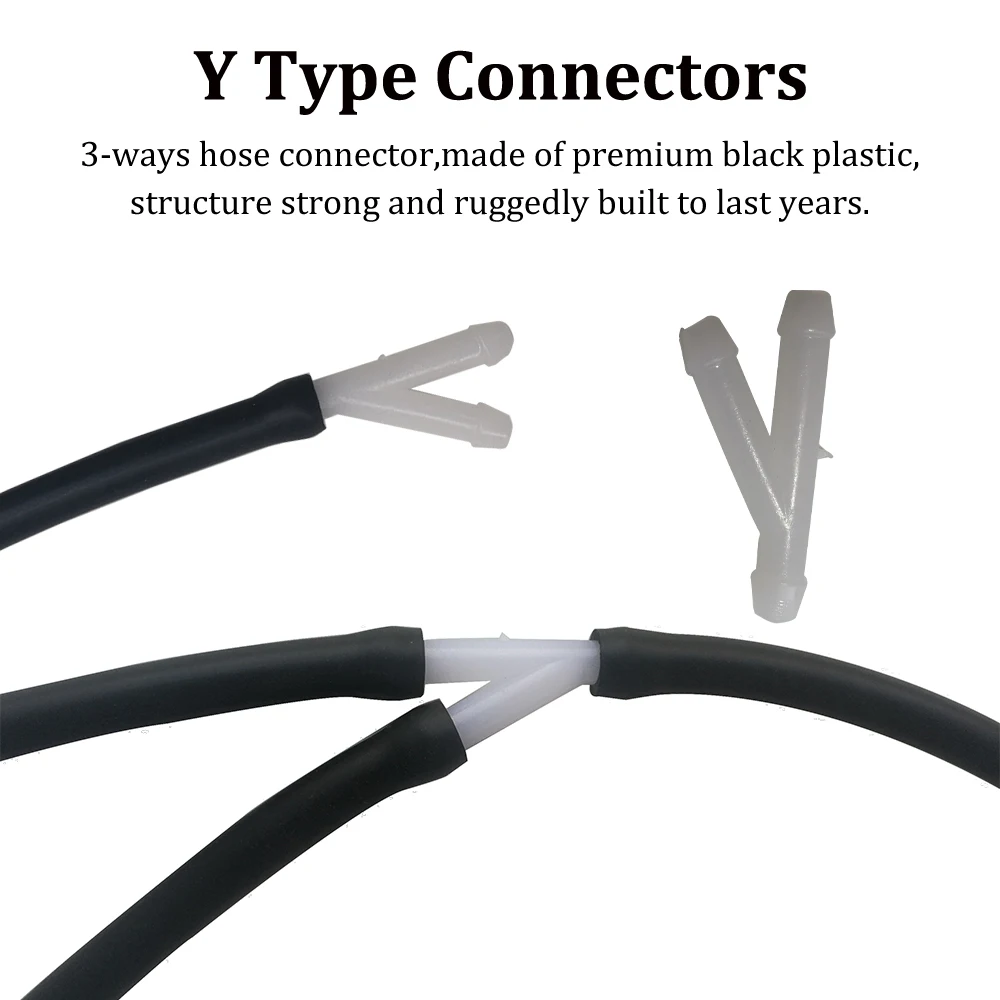 36 шт. разъемы для ремонта омывателя ветрового стекла комплект шланга автомобиля