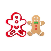 christmas gingerbread man xmas girl house baby boy fondant cookie cutter for biscuit cakepop cupcake top decorating