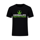 Футболка мужская Herbalife nutrition, с круглым вырезом и коротким рукавом, 100% хлопок, 2021