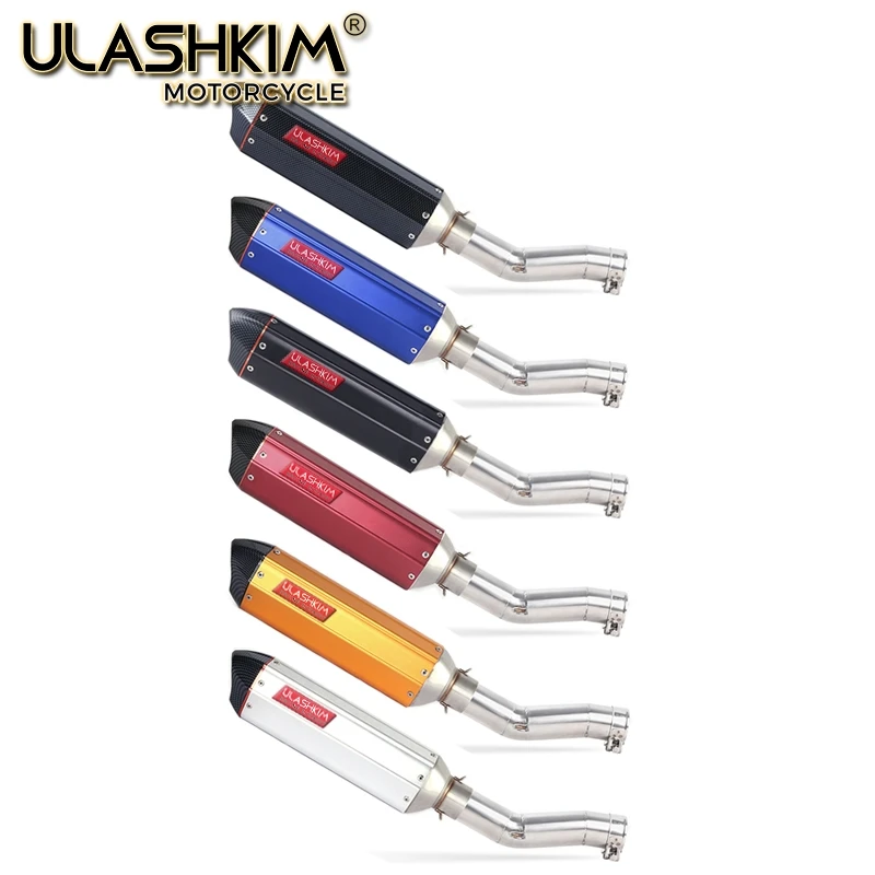 

Выхлопной глушитель SFV 650 для мотоцикла, средний выхлопной глушитель, выхлопная труба дБ-убийца, выхлопная труба для Suzuki SFV650 Gladius 2009-2015