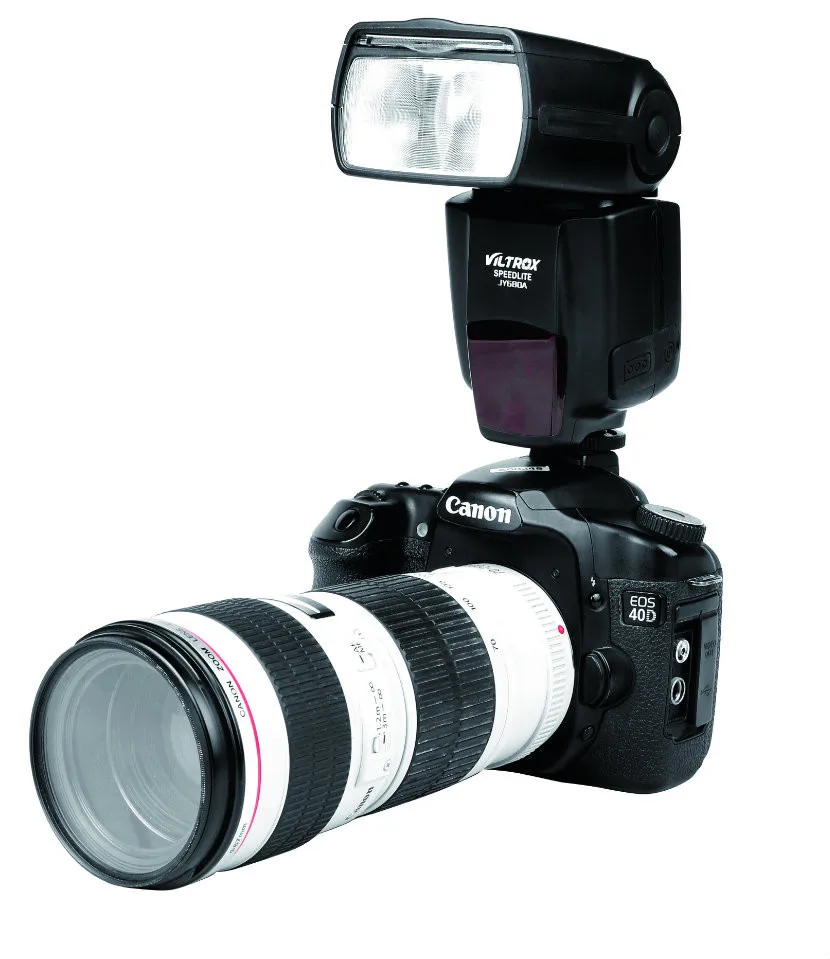 

photography VILTROX JY-680A camera LCD Flash Speedlite For camera for lighting studio