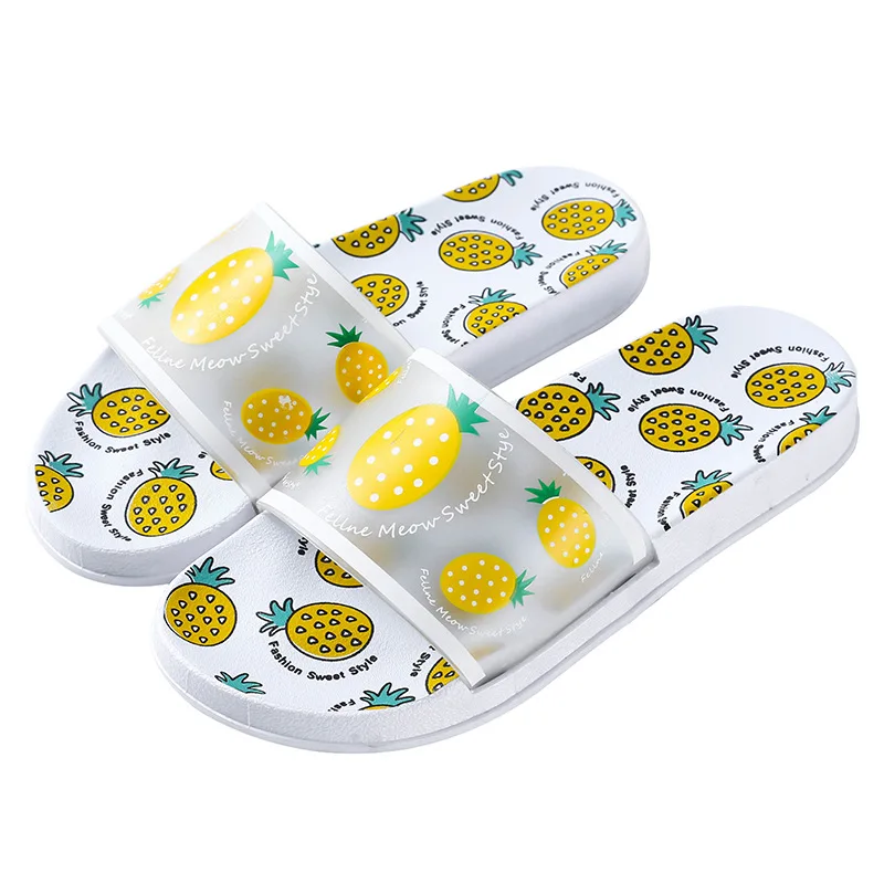 2020 новые летние туфли женские шлепанцы с изображением героев мультфильмов