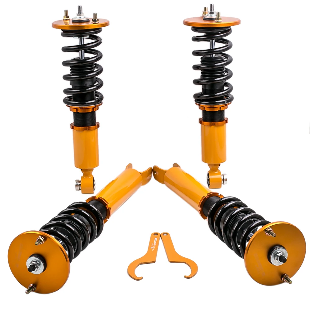 24 шага Adj. Демпфер + высота Coilover для Nissan Skyline GTST R33 RB25DET RB25 амортизаторы ECR33 ER33