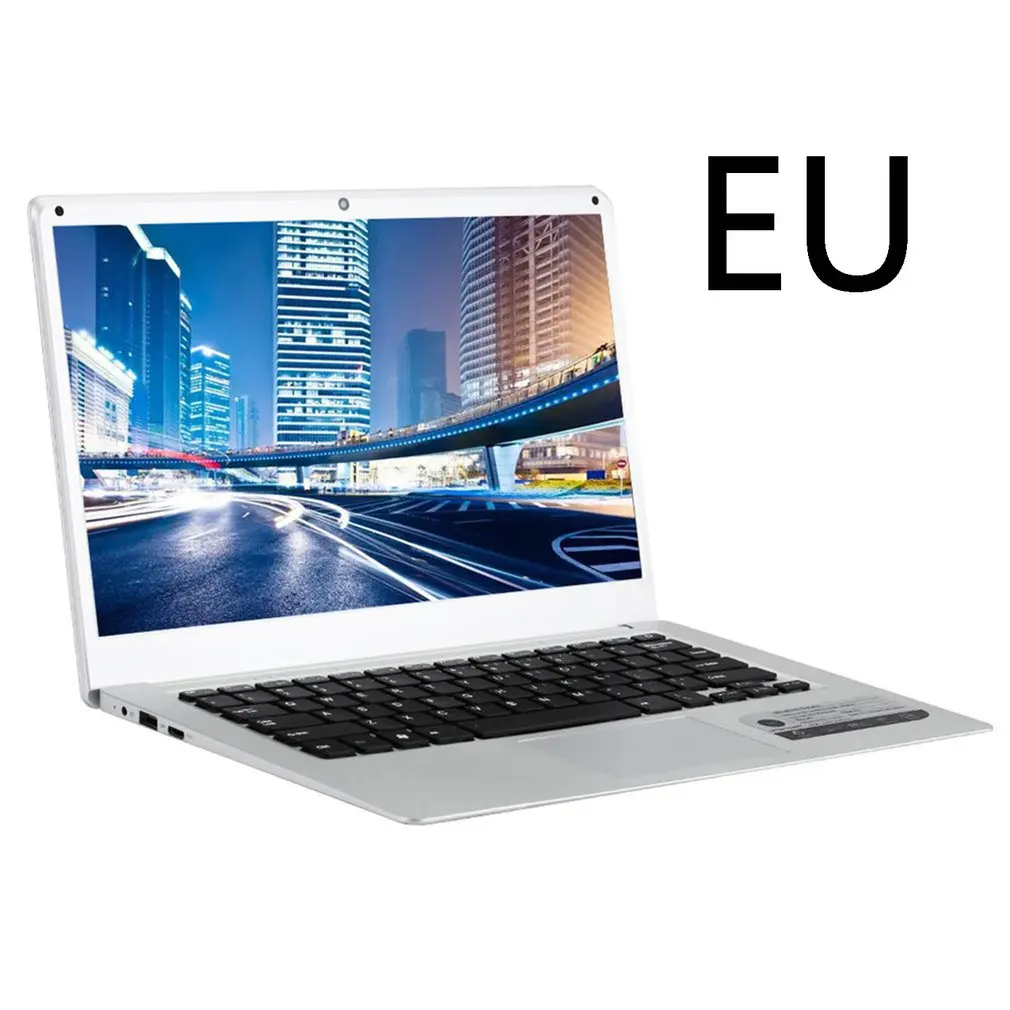 

Portable 14 Inch Laptop Silvery Ram 6GB+ Rom 64GB High Definition 2.4Ghz TF Card Ultrathin Computers