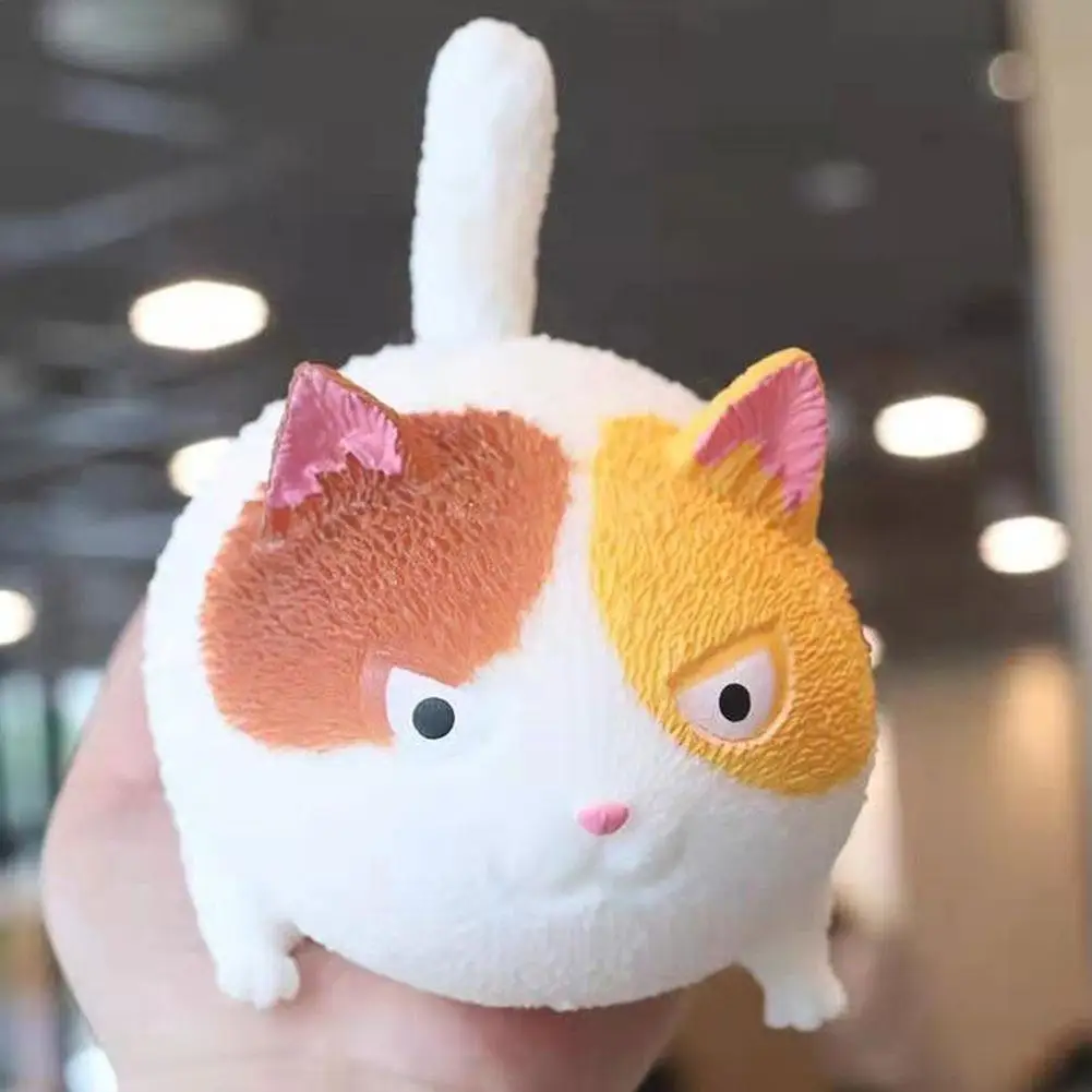 Медленно восстанавливающие форму игрушки для снятия стресса милый Кот Игрушка