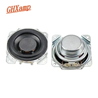 ghxamp 2 inch full range speaker 8ohm 10w neodymium diy 52mm full frequency loudspeaker rubber edge 2pcs