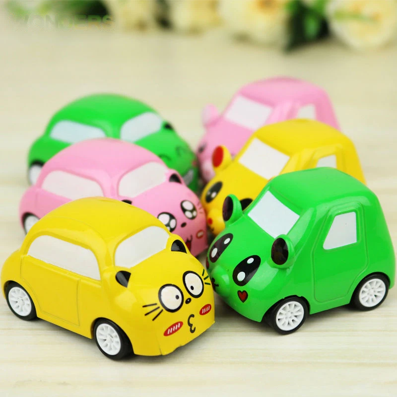 1: 64 мультяшная модель Q мини игрушка с обратной связью автомобиля из сплава