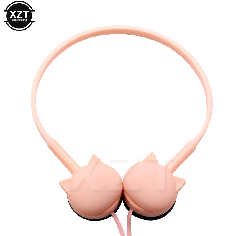 Милый кот наушники стерео с встроенным микрофоном 3 5 мм проводные для Samsung