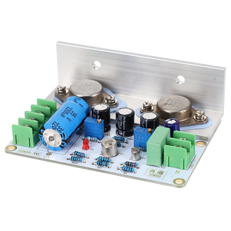 1Pcs 1969 Class a Power Amplifier Board 10-15W HiFi o Amplificador MOT/2N3055 PCB Assembled and Diy Kits | Электроника