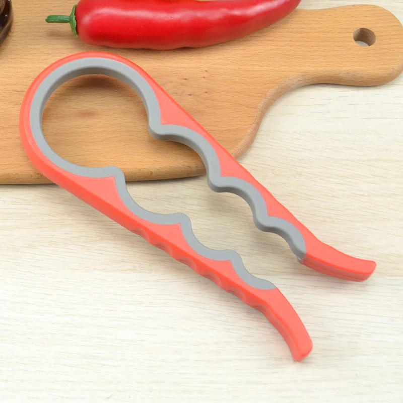 Anti-skid Can Opener Multi-function Four-in-one Lid Opener Four-position Bottle Opener Wringer