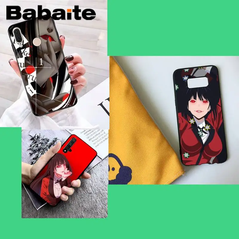 

Babaite Kakegurui Jabami Yumeko Shell Phone Case for samsunga30 s 40 s8 20 huaweinova7pro 8x p30lite honor 10i redminote8pro