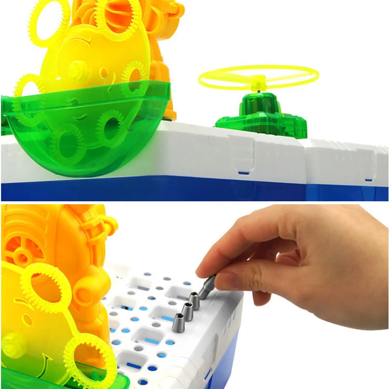 Творческие эксперименты брызгающий фонтан вода физика Science Set наборы DIY модель