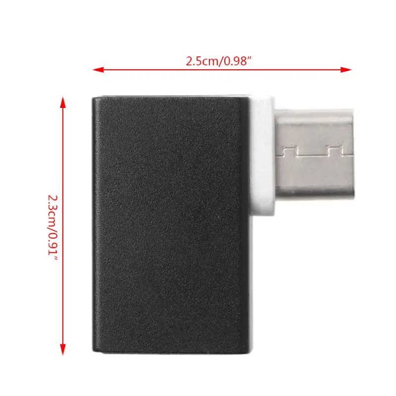 90 градусов Тип C к USB 3 0 Женский данных OTG конвертер для Macbook Android телефона |