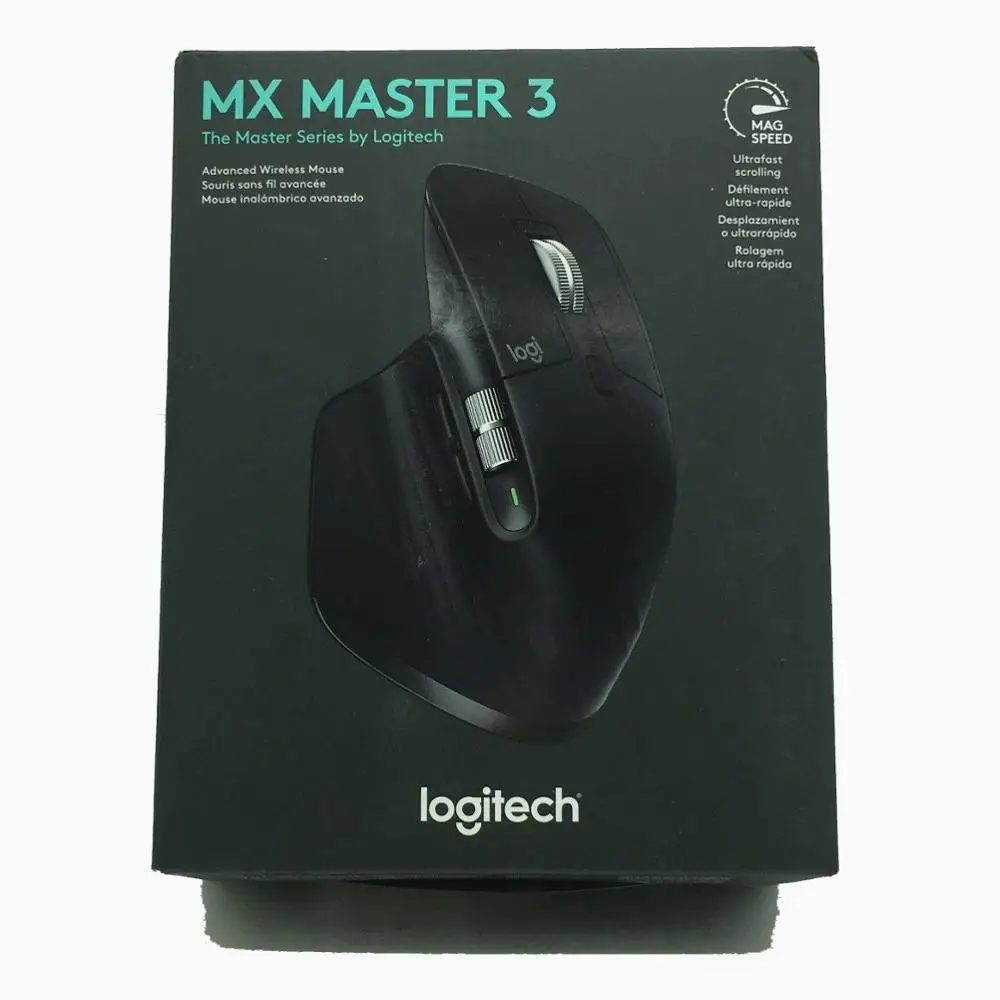 Мышь Logitech MX Master 3 беспроводная офисная Bluetooth-мышь с беспроводным приемником 2 4G