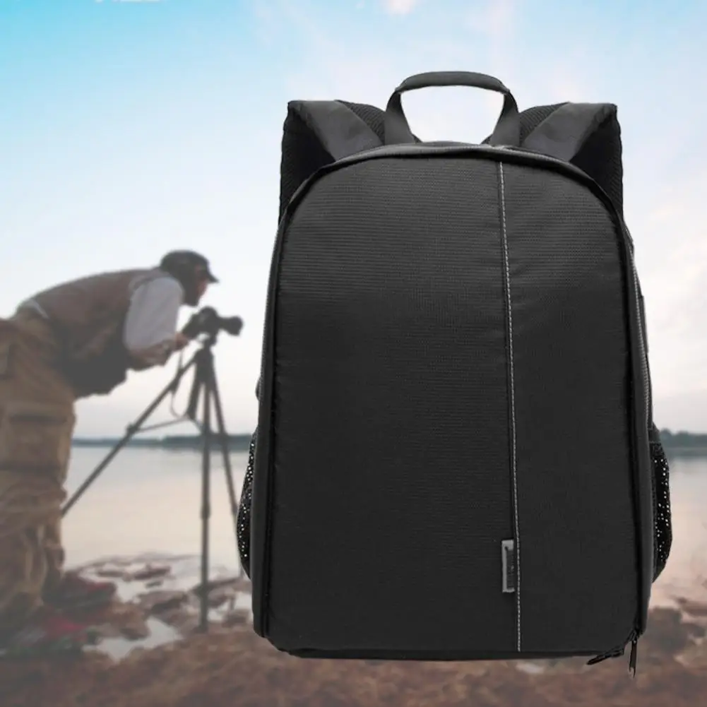zk40 dropshipping waterproof video digital dslr bag multi functional camera backpack outdoor lens bag case for nikonfor canon free global shipping