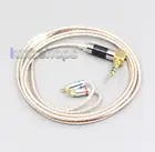 LN006888 коричневый кабель для наушников высокого разрешения XLR 3,5 мм 2,5 мм 4,4 мм для 0,78 мм BA Custom Westone W4r UM3X UM3RC JH13 High Step