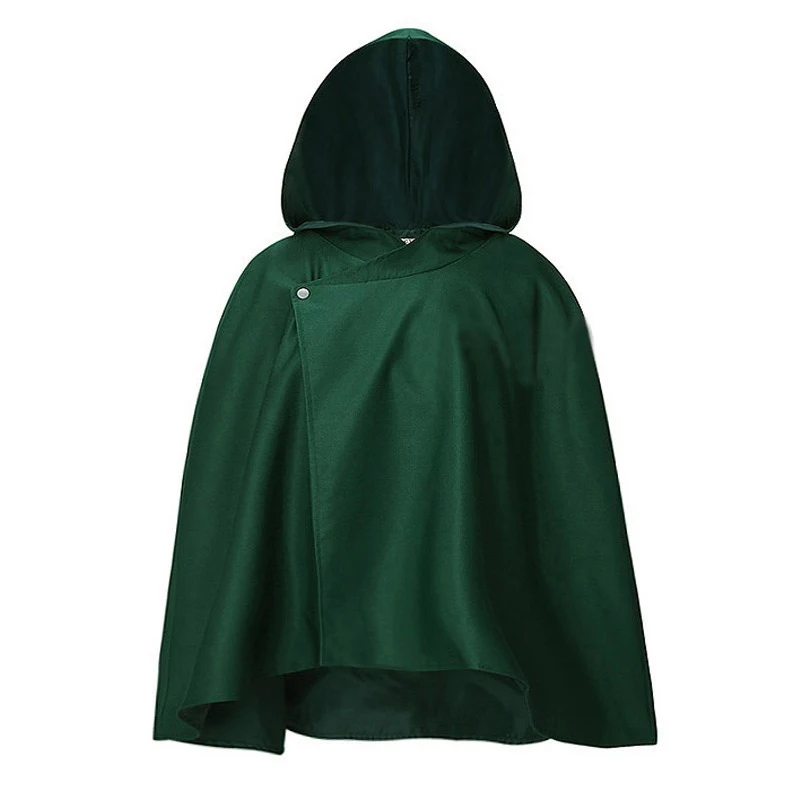 Аниме атака на Титанов Косплей костюмы Крылья Свободы Плащ Микаса Акерман Эрена