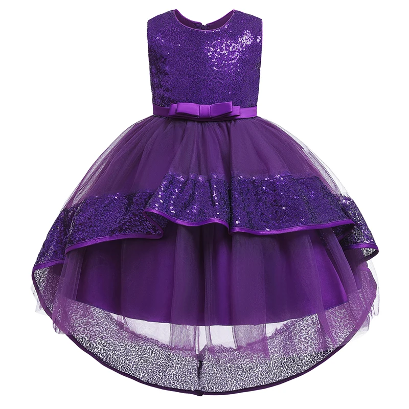 2022 Summer Girls Princess Dress Elegant Costume Kids Dresses For Children Clothing Party And Wedding 3-10 Years | Детская одежда и