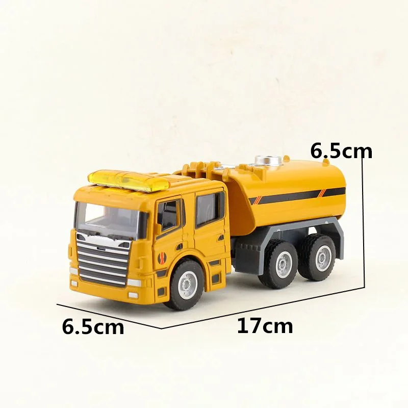 1:50 Die-Cast Collectible Engineering Vehicles Alloy Toys for Children Transport Trucks tractor Oil Tank Birthday Gift | Игрушки и хобби