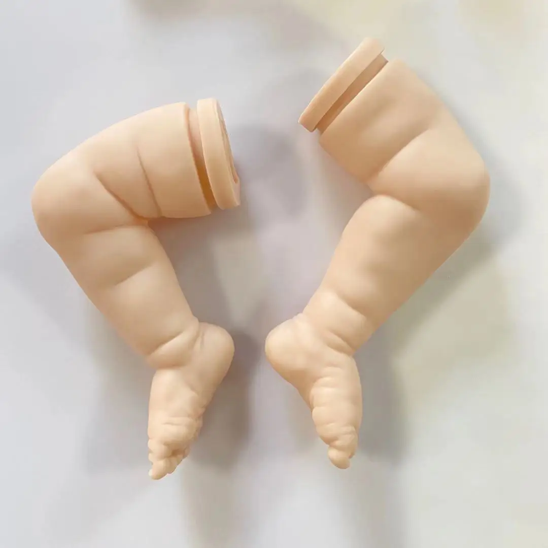 

22Inch Reborn Baby Doll Soft Hands Loulou Unpainted Unfinished Doll Parts Realistic Vinyl Body Doll Reborn Kit DIY Blank Doll