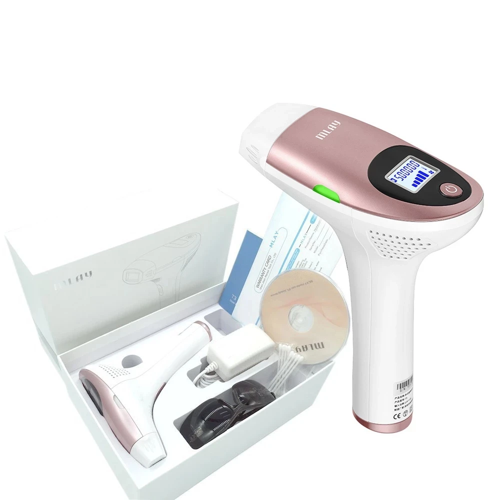 

Лазерный эпилятор для тела MLAY, Электрический Ipl аппарат для удаления волос, быстрая доставка, для лобкового эпилятора для женщин и мужчин