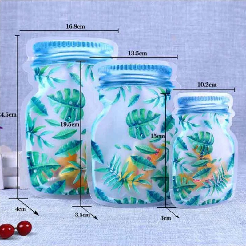 3 шт. влагостойкие прозрачные пакеты для хранения еды|Сумки вещей| |