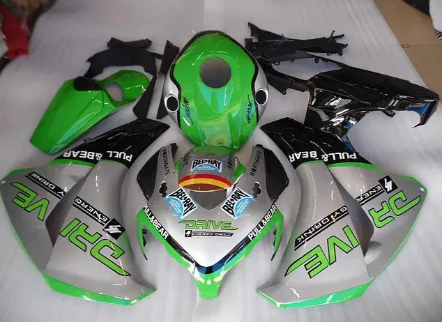 

Injection Mold New ABS Whole Fairings kit Fit For Honda CBR1000RR CBR1000 CBR 2008 2009 2010 2011 08 09 10 11 Bodywork Green